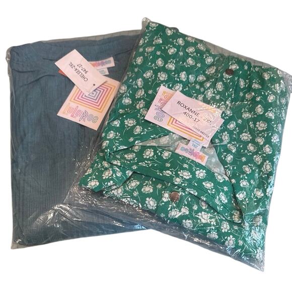NWT Lula Roe 2-Piece Bundle Floral Top & Knit Dress Size 2X | SAME-NEXT DAY SHIP - Picture 5 of 10